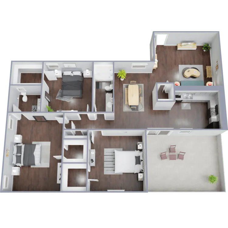 Floor plan: C1 — Muse